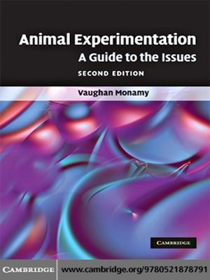 cover image of Animal Experimentation